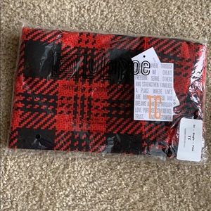 Red and Black Plaid Christmas LuLaRoe TC Leggings